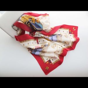 100% silk scarves